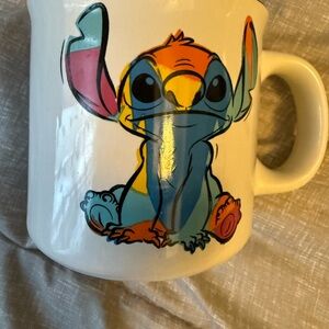 Disney Stitch Mug - Blue, Orange, Pink